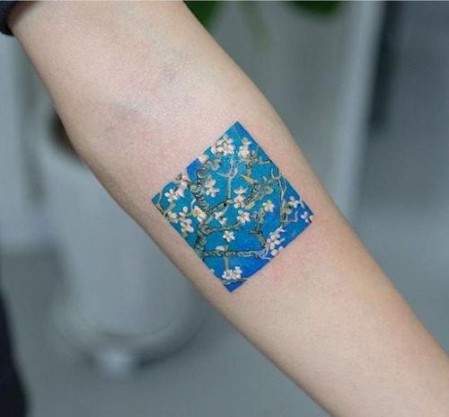 吃瓜网红纹身图案大全